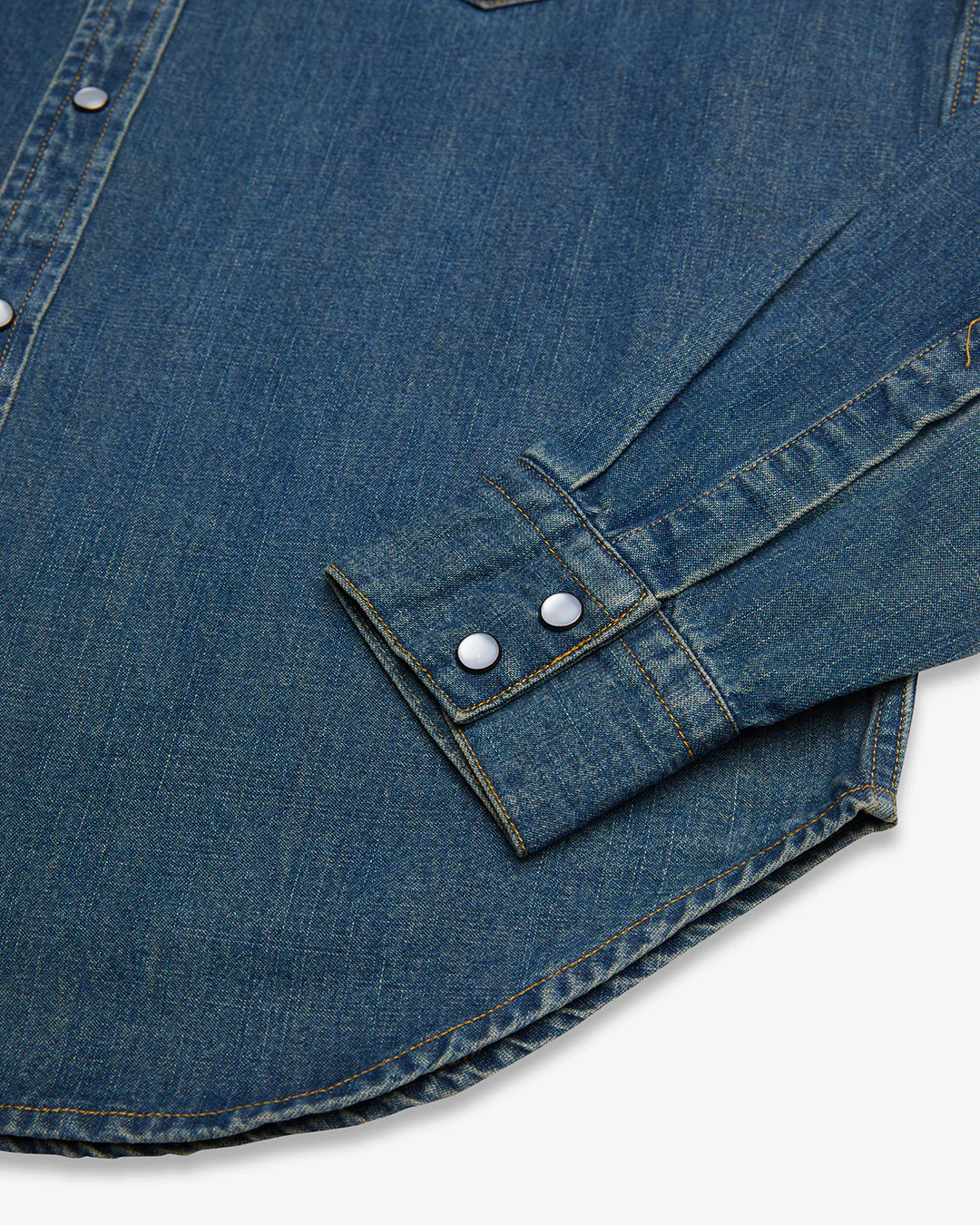 Harrier Denim Shirt - Bleach Wash - Image 4