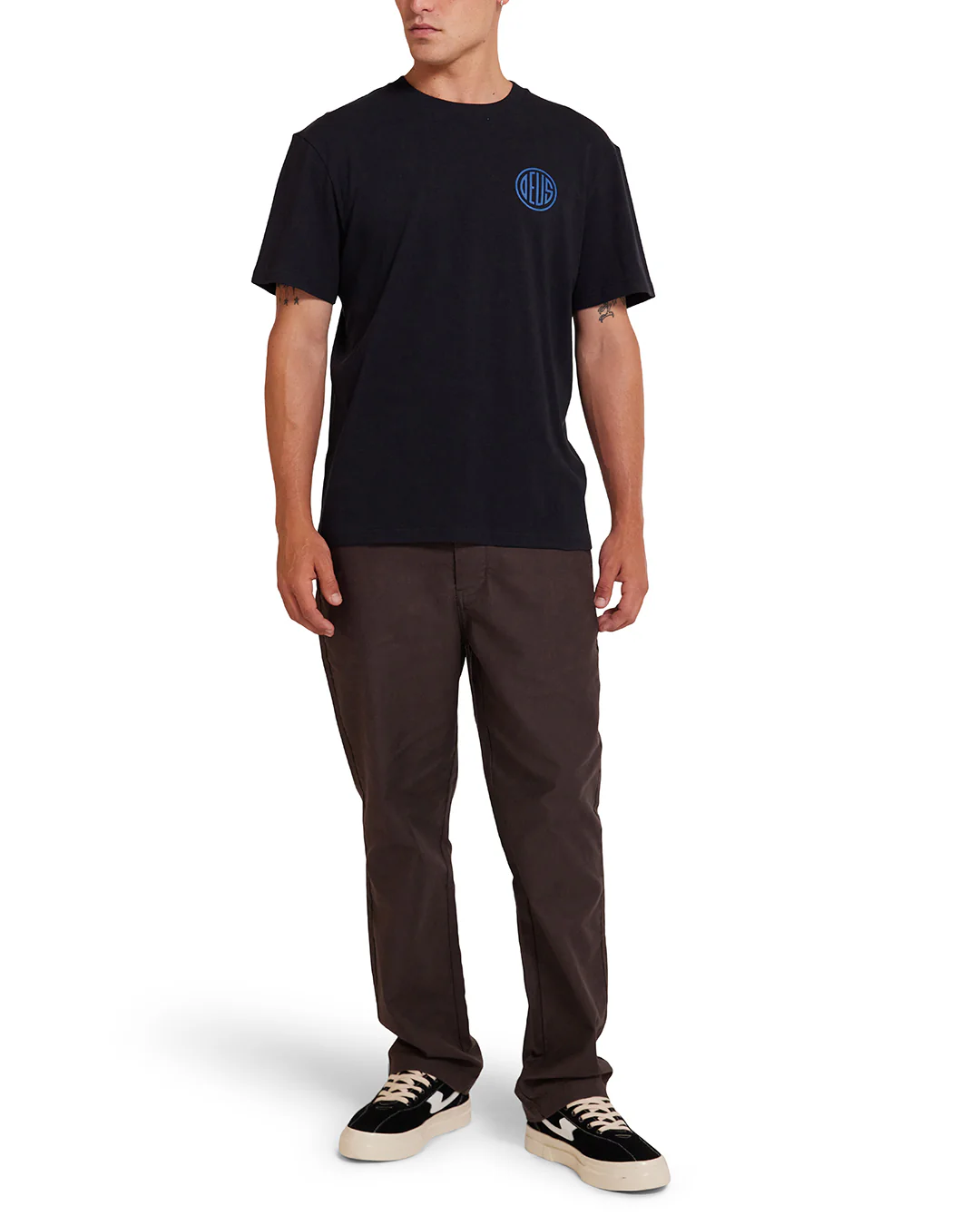 Pill Logo Tee - Black - Image 3