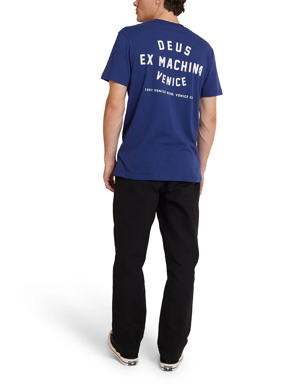 Venice Skull Tee - Mechanic Blue - Image 4
